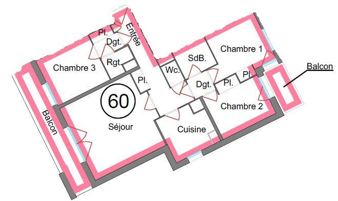 APPARTEMENT à Orleans 2