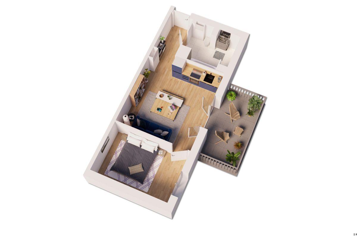 APPARTEMENT à La Riche 3