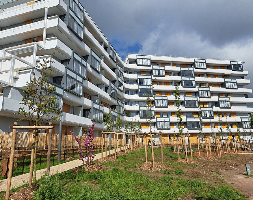 Réhabilitation des logements sociaux quartier des Chaises à Saint-Jean-de-la-Ruelle